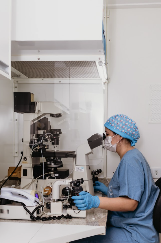 Microscopia e laboratório